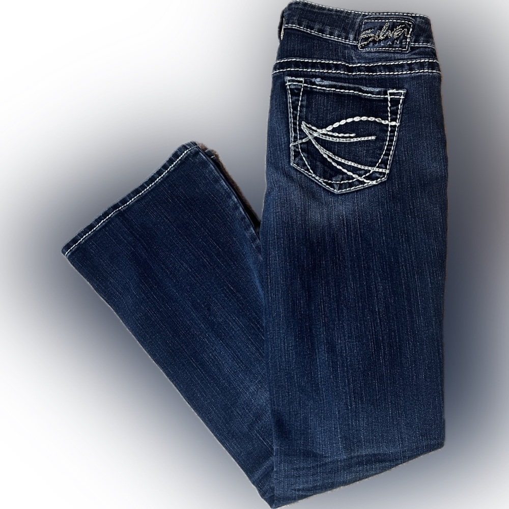Silver Aiko Bootcut Jeans - Size 28